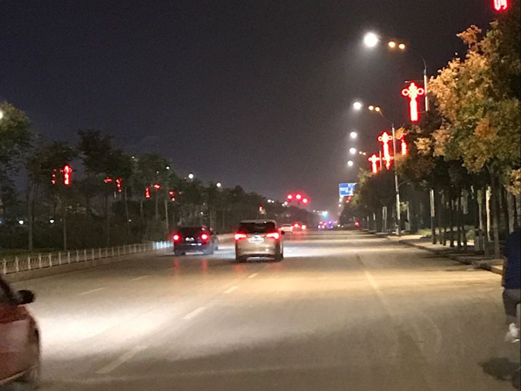 菏澤市鄆城縣水滸路、金河路照明改造